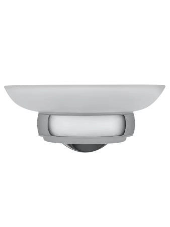 Мыльница с держателем WONZON & WOGHAND EASY, Хром (WW-8122)