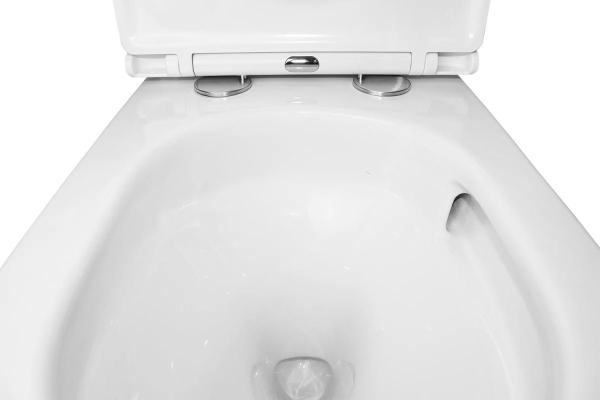 Унитаз напольный Azario Grado (ТОРНАДО) 665х380х845 безободковый с бачком и сидением (AZ-2141UQ1)