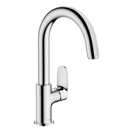 Hansgrohe Vernis Blend Смеситель для раковины, излив 210 мм, с донным клапаном, цвет: хром