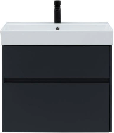 Тумба под раковину Aquanet Бруклин 70 антрацит матовый