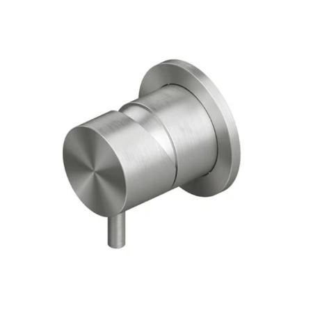 QuadroDesign Source Смеситель для душа, встраиваемый, на 1 потребитель, цвет: brushed stainless steel