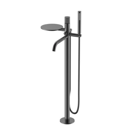 Смеситель STICK Boheme напольный Gun Metal LINEA 129-GM.3