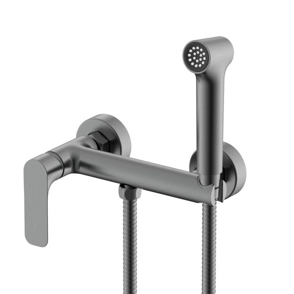 Гигиенический душ RAGLO R03.51.09, со смесителем, графит