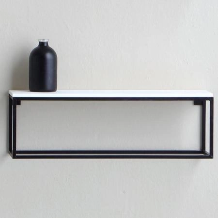 Bertocci Officina 02 Рамка металлическая для аксессуаров 36х10х11см., цвет: черный матовый