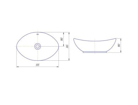 Тумба под раковину ASB-Woodline Каталина 80 "Grey"