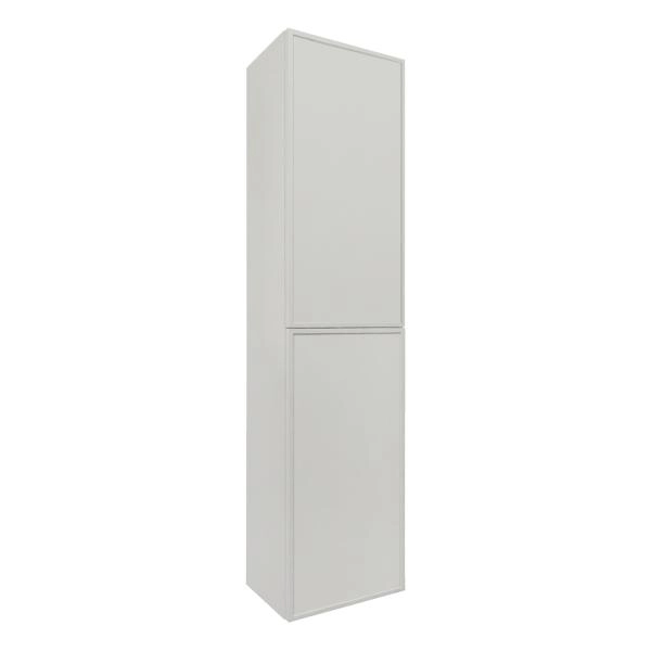 Шкаф-колонна Comforty Мадрид-40 00-00017855 серый шёлк