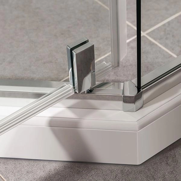 Душевой уголок Vincea Slim-U VSP-2SU900CL, 900*900, хром, стекло прозрачное