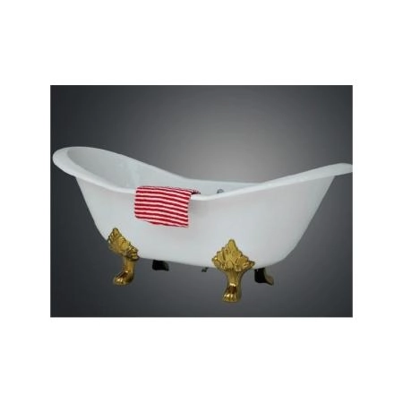 Ванна Magliezza Julietta-DO 183х78 см чугунная ножки золото