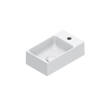 Catalano Premium Раковина 40x23см, с 1 отв., цвет: белый глянцевый