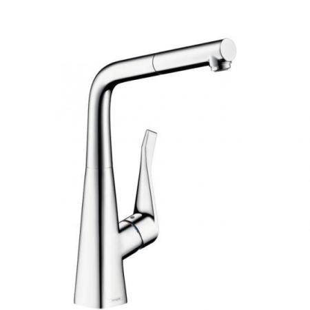 Hansgrohe Metris 14821000 смеситель для кухни выдвижной душ
