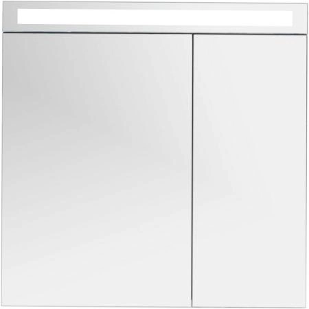 Шкаф-зеркало Dreja MAX 80 с LED-освещением, дуб кантри