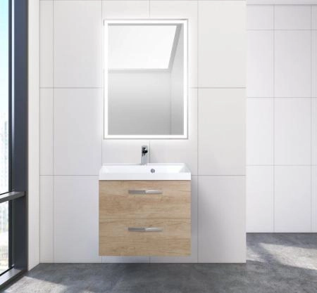 Тумба под раковину Belbagno AURORA Rovere Nebrasca Nature подвесная AURORA-600-2C-SO-RNN