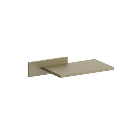 Fantini Venezia/Milano Излив для ванны, встраиваемый, (наружная часть), Dx, цвет: Matt British Gold PVD