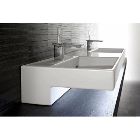 Раковина Jacob Delafon TERRACE EXA9112-00 150 см подвесная двойная с подсветкой