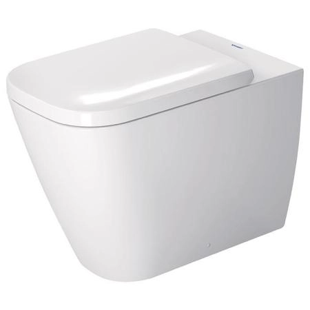 Duravit Happy D.2 Унитаз напольный пристенный вариант, для независимого подключения воды, с вертикальным смывом, цвет: белый