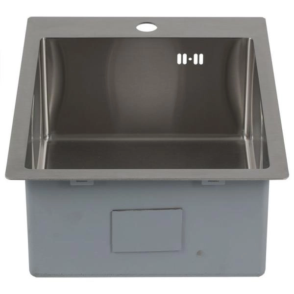 Мойка R4050H MELANA ProfLine 3,0/200 САТИН врезная квадратная R4050H