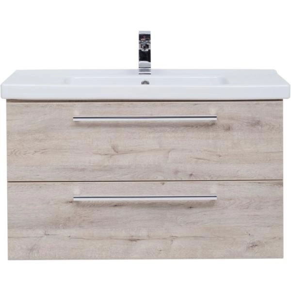 Тумба Dreja GIO 100 см под умывальник дуб кантри, подвесная