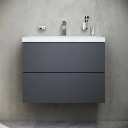 Тумба под раковину подвесная AM.PM GEM M90FHX07522GM графит матовый