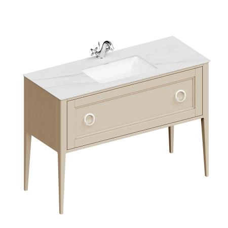 Тумба Kerama Marazzi PLAZA CLASSIC ПЛАЗА КЛАССИК PL.CN.120.1\CAP.M напольная 1 ящик 120, капучино матовый