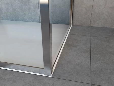 Душевой уголок Vincea Garda VSR-1G21017CH, 1700*1000, хром, стекло шиншилла