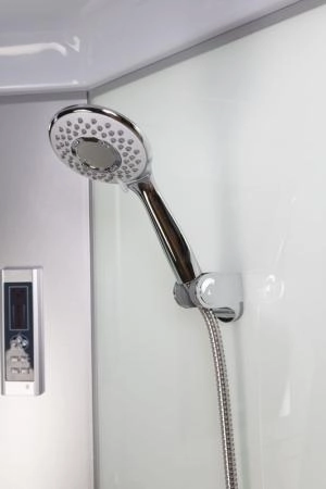 Душевая кабина Niagara NG-1101-14F 900х900х2150 низкий поддон 13см стекло матовое с полкой