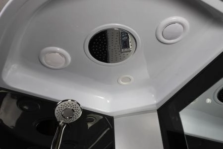 Душевая кабина Niagara NG-2507-14F 800х800х2150 высокий поддон 40см стекло тонированное