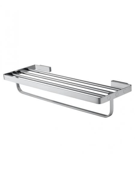 Полотенцедержатель с полкой WONZON & WOGHAND LOTTE, Хром (WW-8381A)