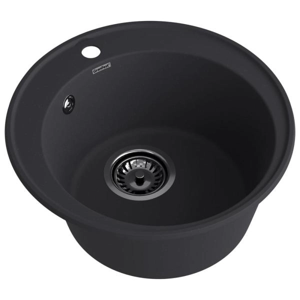 Кухонная мойка GranFest QUARZ 8, черный