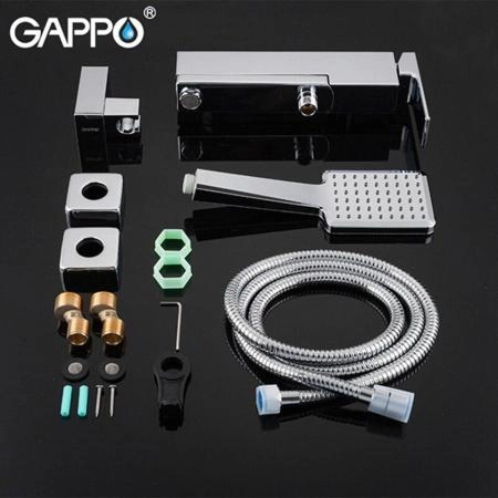 Смеситель Gappo G3218 для ванны, хром