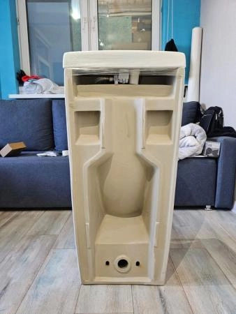 Писсуар сенсорный Gid Q9505 подвесной выпуск горизонтальный Белый