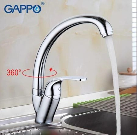 Смеситель Gappo G4135 для кухни хром