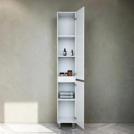 Шкаф-колонна напольный AM.PM Gem S M91CSR0306WG белый глянец