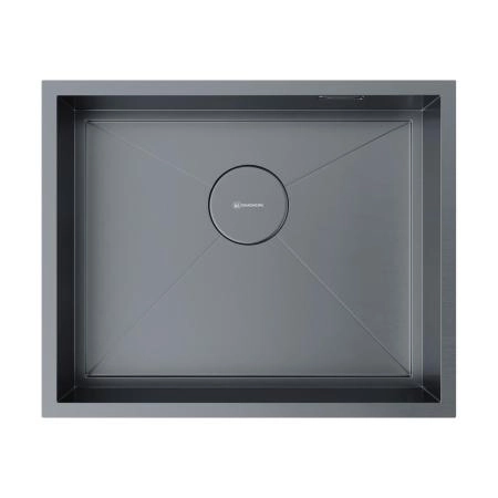 Кухонная мойка Omoikiri Kasen 54-16 INT GM нерж.сталь/вороненая сталь 4997061
