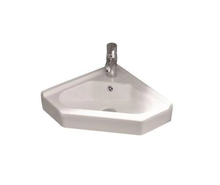 Раковина SantiLine SL-2020 55x38,5 подвесная керамическая Белый