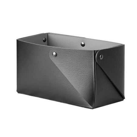 Colombo Adj Коробочка MIU, 7x14H8 см , цвет: черный/серый