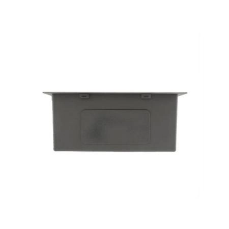 Кухонная мойка Gappo GS4444-6 440x440x215mm 0.8мм с коландером Черный