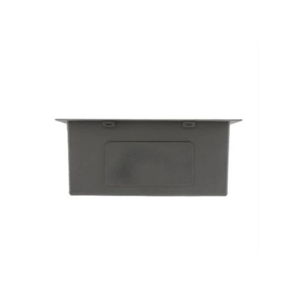 Кухонная мойка Gappo GS4444-6 440x440x215mm 0.8мм с коландером Черный