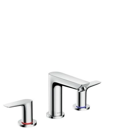 Смеситель для раковины Hansgrohe Talis E 71733000 три отверстия,с донным клапаном,хром