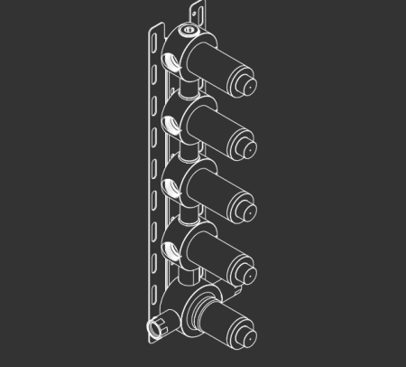 CeaDesign скрытая часть смесителя