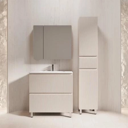 Тумба с раковиной Style Line Марокко 80 ЛС-00002501 напольная крем