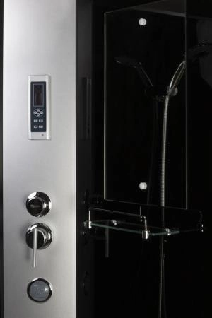 Душевая кабина Niagara NG-2507-14F 800х800х2150 высокий поддон 40см стекло тонированное