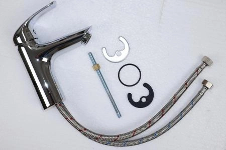 Смеситель для раковины AZARIO SINTRA хром (AZ-WKF168042C)