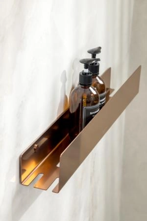 Полка Boheme подвесная 60см COPPER BRUSHED 10967-CB
