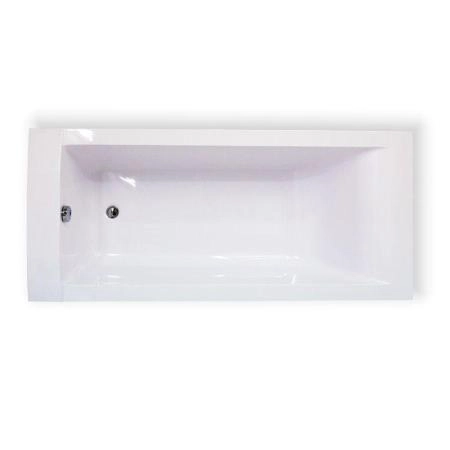 Ванна AquaStone Квадро 180х80 белая иск. камень