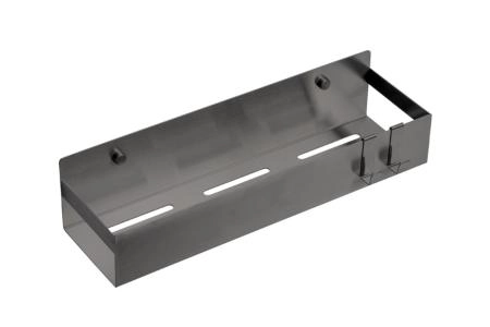 Полка Boheme подвесная + 2 крючка GUN METAL 10965-GM