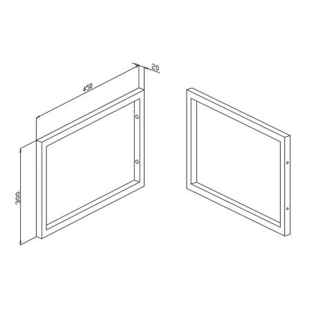 Кронштейн ASB-Woodline для столешницы (2шт)