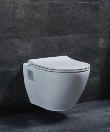 Унитаз BeWash Vettern подвесной с сиденьем микролифт белый глянец 82323201