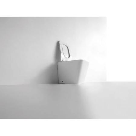 Унитаз CeramaLux NS-3170 54 см приставной безободковый микролифт