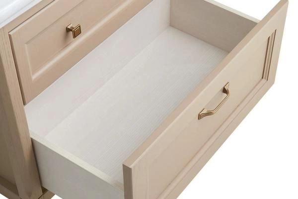 Тумба Толедо 85 ASB Woodline Капучино подвесная без раковины