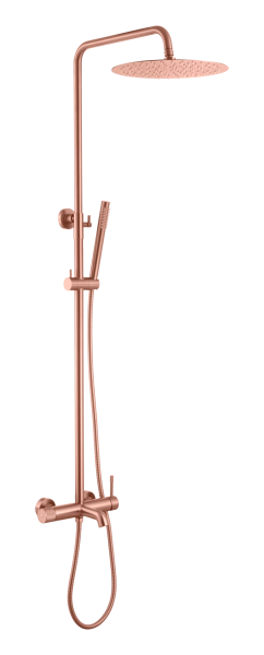 Стойка для душа Boheme со смесителем UNO Copper Brushed 468-CB